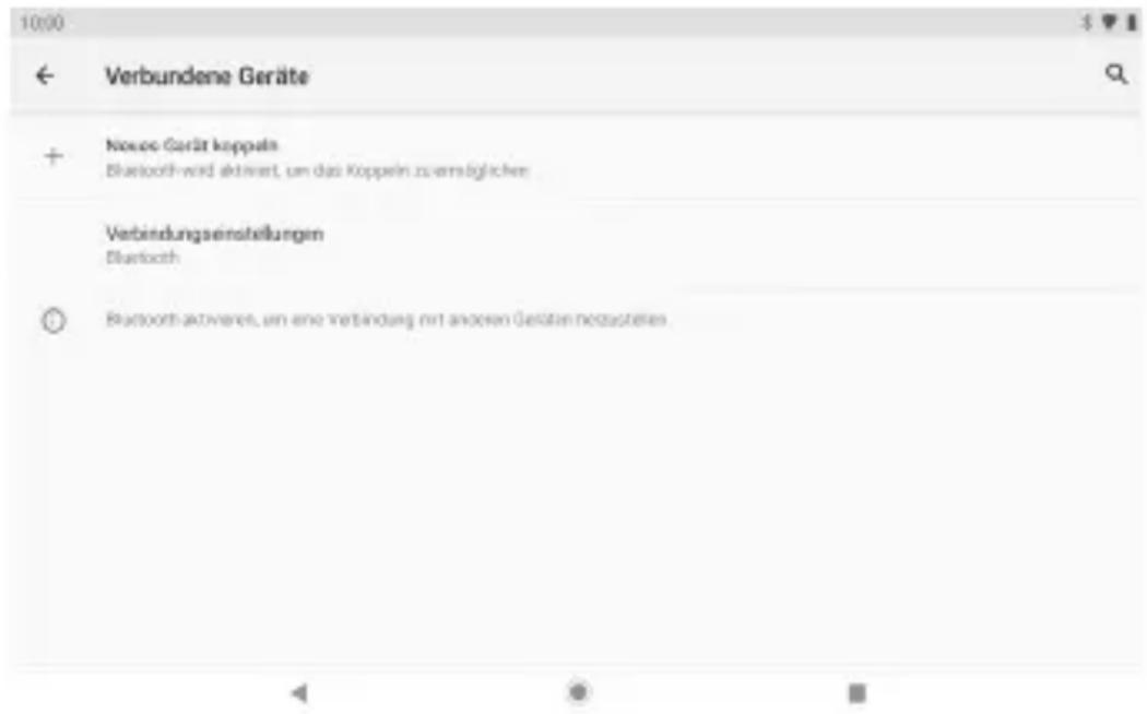Dragon Touch MAX10 Plus - Koppeln eines Bluetooth-Geräts - 1
