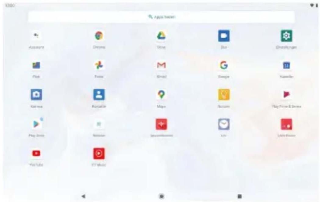 Dragon Touch MAX10 Plus - ÜBER DIE ANWENDUNGEN - 1