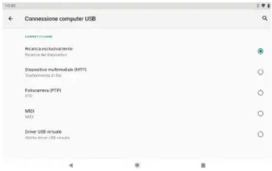 Dragon Touch MAX10 Plus - Cambia la connessione USB del computer. - 1