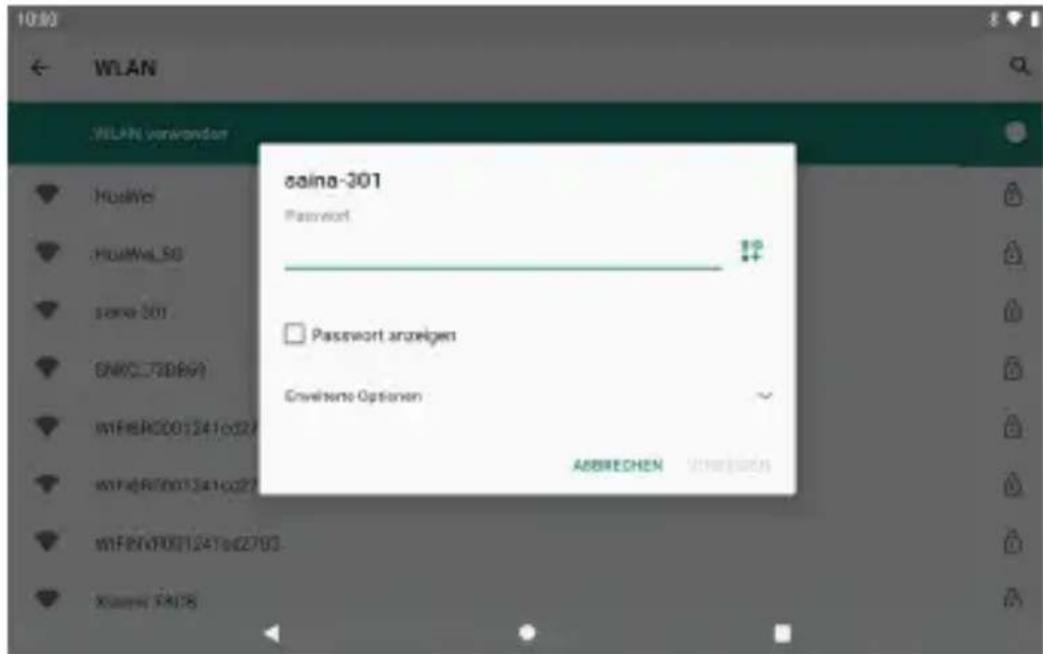 Dragon Touch MAX10 Plus - Verbinden mit Wifi - 1