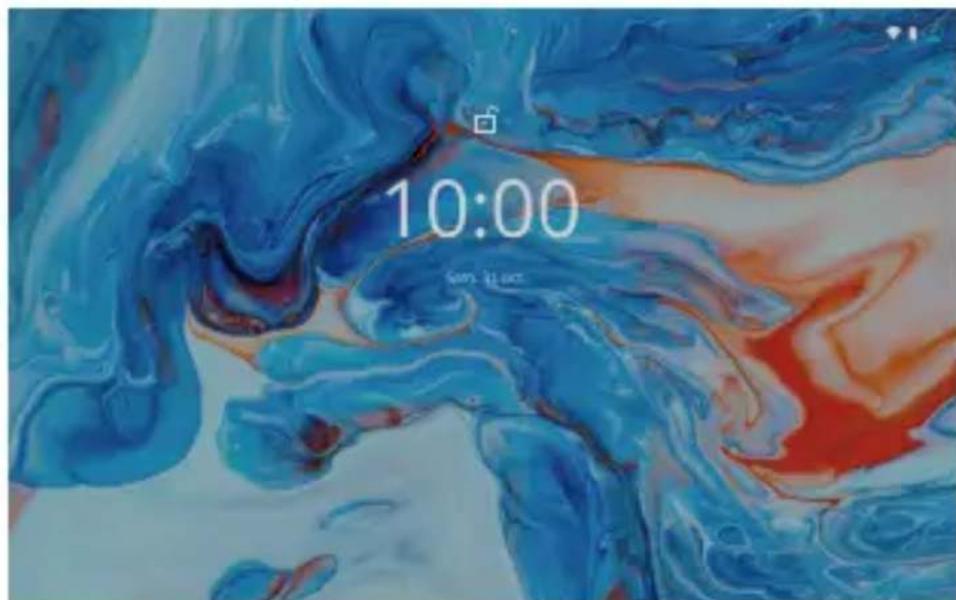 Dragon Touch MAX10 Plus - Déro rouiller l'écran - 1