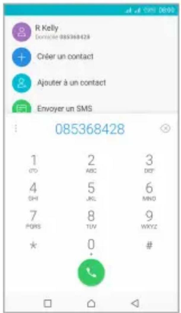 Infinix Zero 4 Plus - Passer un appel - 1