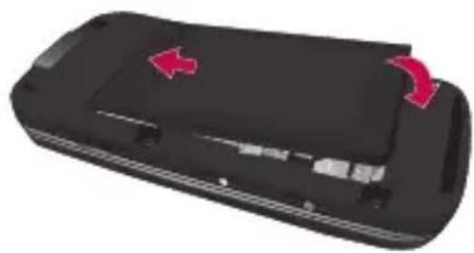 LG Rumour Plus - Install the battery - 1