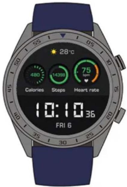 28°C 480 14398 75 lpm Calories Steps Heart rate 10:10 36 FRI 6