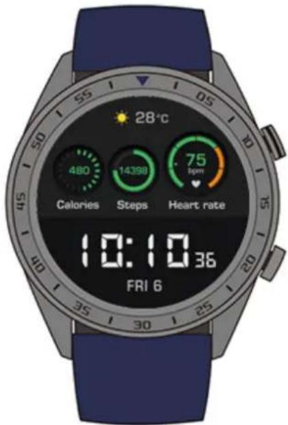 28°C 480 14398 75 Ipm Calories Steps Heart rate 10:10 36 FRI 6