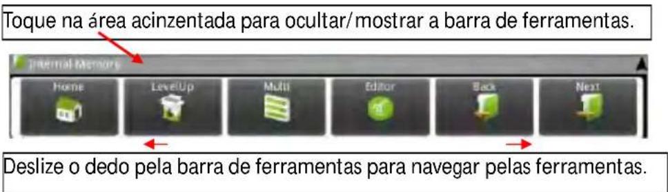 Zipy Smart Fun 3.5 - Utilização da barra de ferramentas - 1