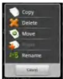 Zipy Smart Fun 3.5 - Copie/ déplacement de fichier/dossier - 1