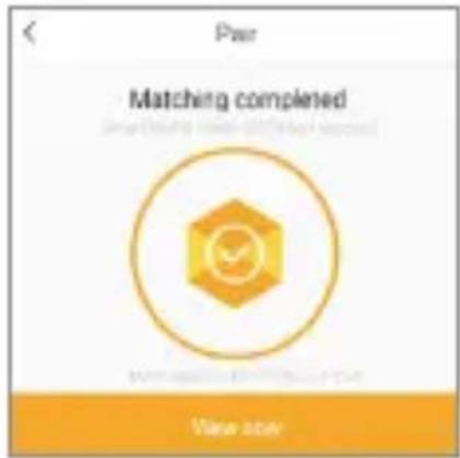 Pair Matching completed View now