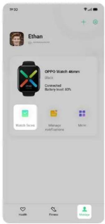 OPPO Watch 46mm WiFi - Cadran de montre assorti aux équipements IA - 1