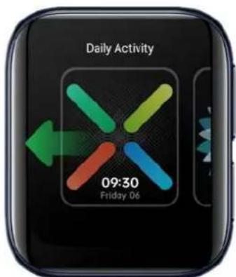 OPPO Watch 46mm WiFi - Ajouter un cadran de montre - 2