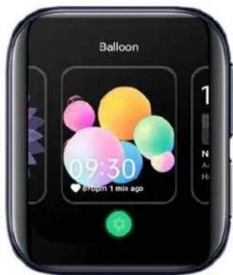 OPPO Watch 46mm WiFi - Personnaliser le cadran de la montre - 1