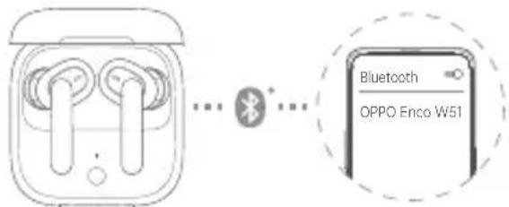 OPPO Enco W51 - Abbinamento con altri dispositivi - 1