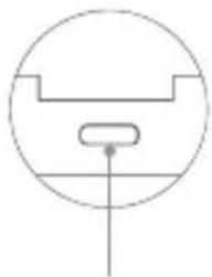 Bereich zur Touch-Steuerung Mikrofon Ladekontakte Ohrstecker