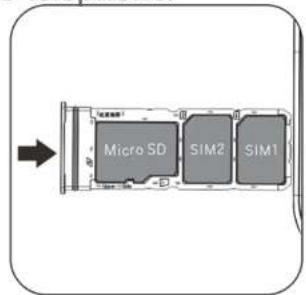 VIVO Y70 - Procédure d'installation de la carte sim/sd - 3
