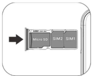 VIVO Y20s - Procédure d'installation de la carte sim/sd - 3