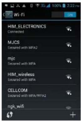 Konrow Primo+ - Using Wi-Fi - 1