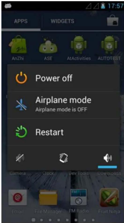 Konrow Primo+ - Bouton marche/arrêt : appuyez de manière prolongée sur ce bouton pour allumer/éteindre votre téléphone. en veille, appuyez dessus brièvement pour allumer ou éteindre l'écran - 2