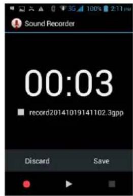 Konrow Primo+ - Using Sound Recorder - 3