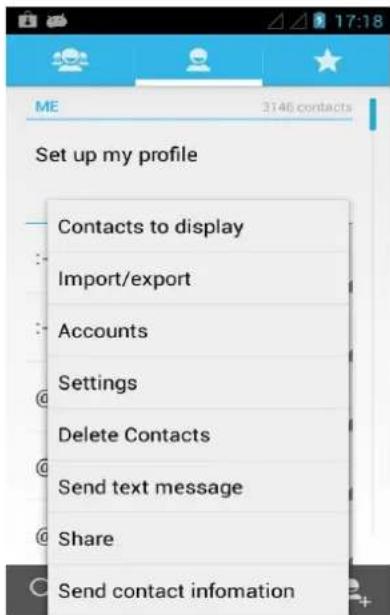 Konrow Primo+ - Contacts - 1