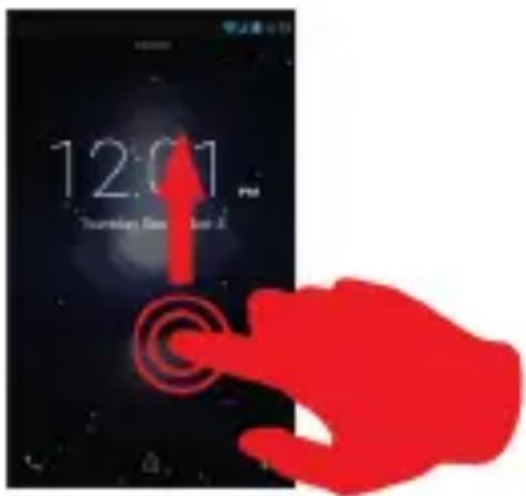 Konrow Just 5 - Lock/Unlock the screen - 1