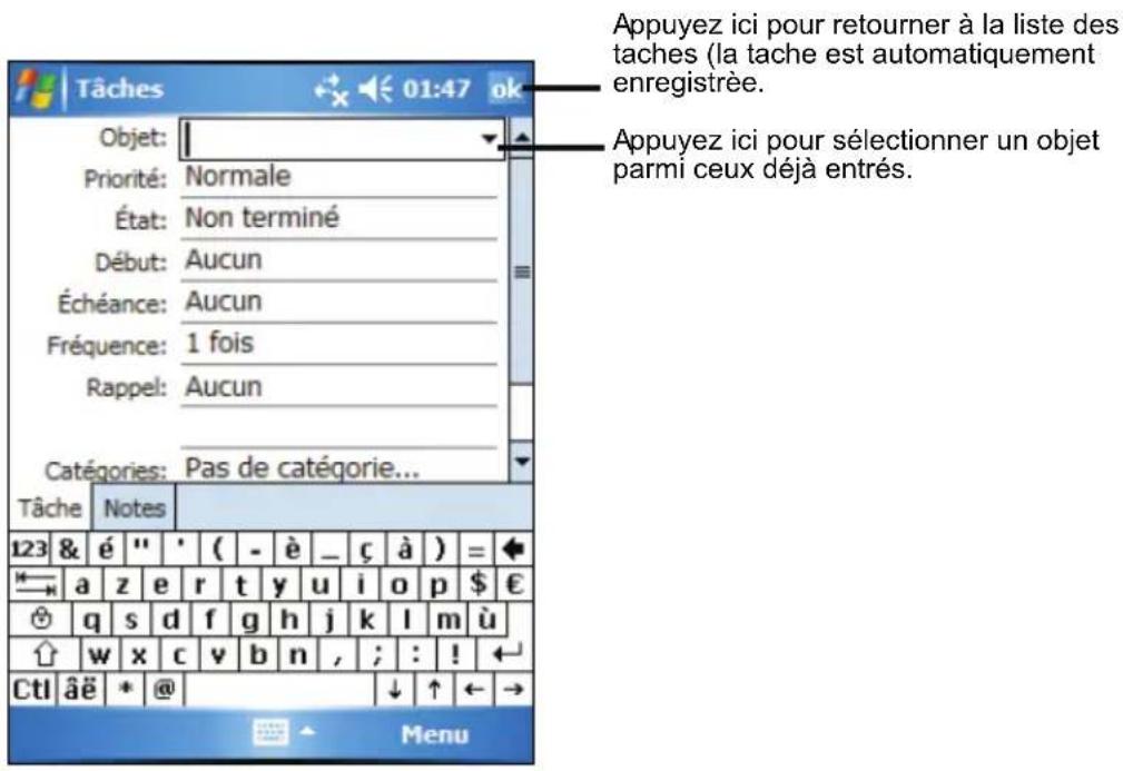 AIRIS T610 - Création d'une tâche - 1