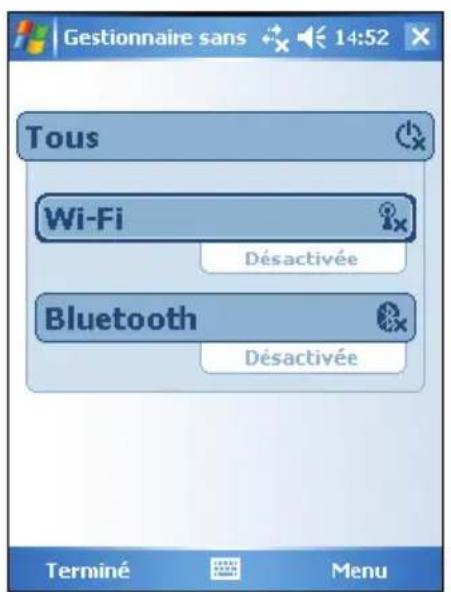 AIRIS T610 - Activer et désactiver la radio wi-fi - 1