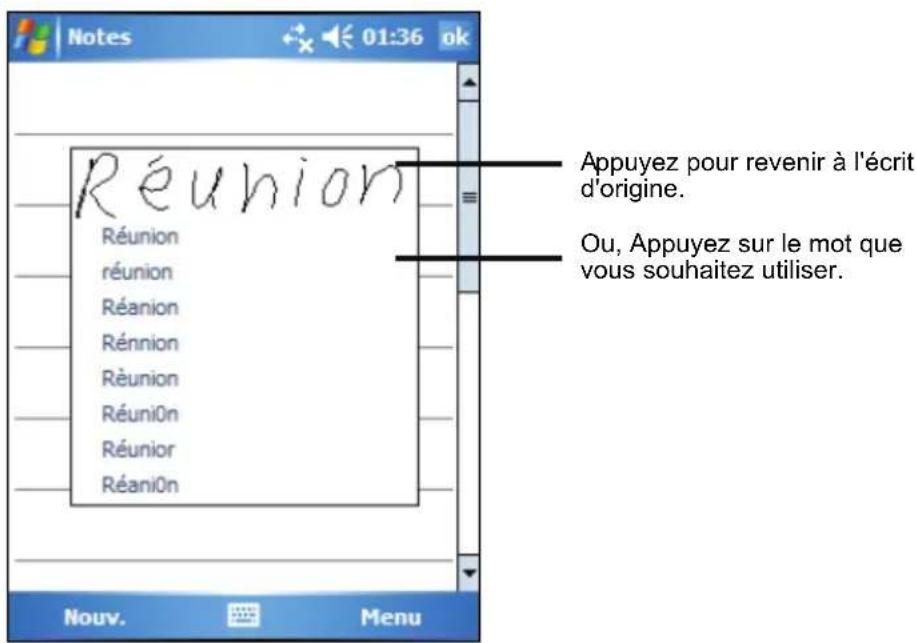 AIRIS T610 - Conversion d'un texte écrit en texte - 2