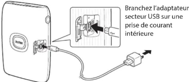 FUJIFILM Instax Mini Link 2 - Charge de la batterie - 1