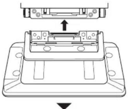 ALPINE i905 - Adjust the up-down position of the Display unit (iLX-F905D/iLX-F115D) - 8