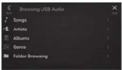 ALPINE i905 - Searching for a Music File - 1