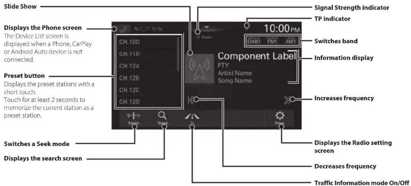 ALPINE i905 - DAB/DAB+/DMB Operation - 1