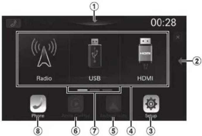 ALPINE i905 - ■ Enhanced Text mode screen example - 1