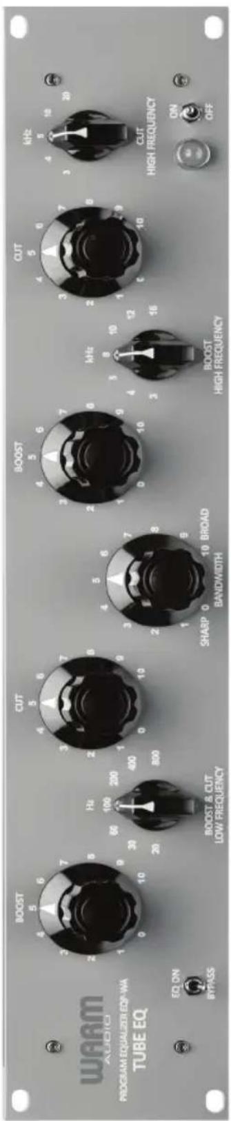 Warm Audio EQPWA - TECHNISCHE SPEZIFIKATIONEN - 1