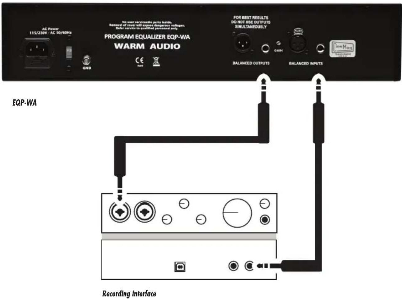 Warm Audio EQPWA - HOOKUP DIAGRAMS - 1
