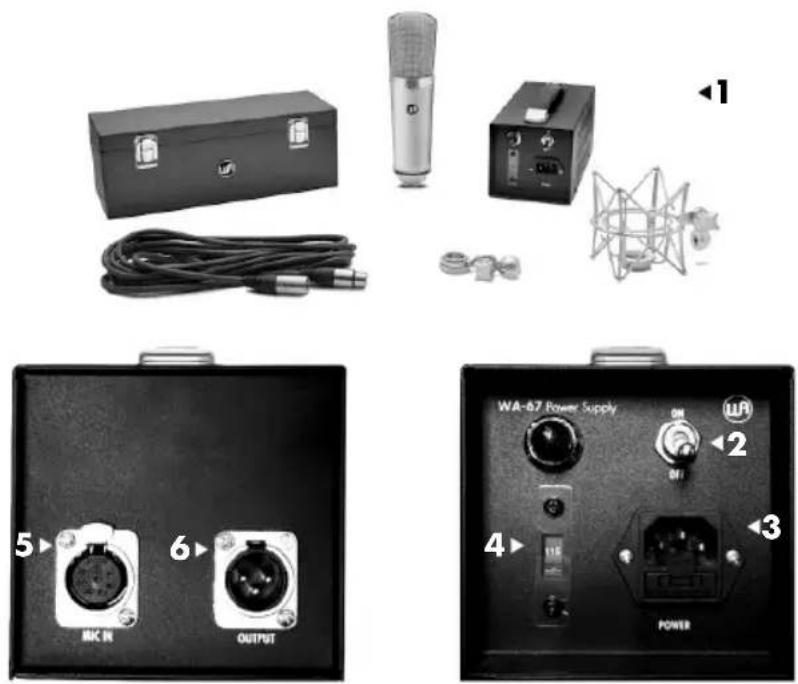 Warm Audio WA67 - Sortie XLR - 1