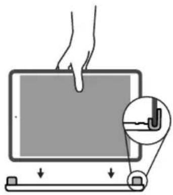 Brydge 10.2 Max - Insérer l'étui de protection - 3