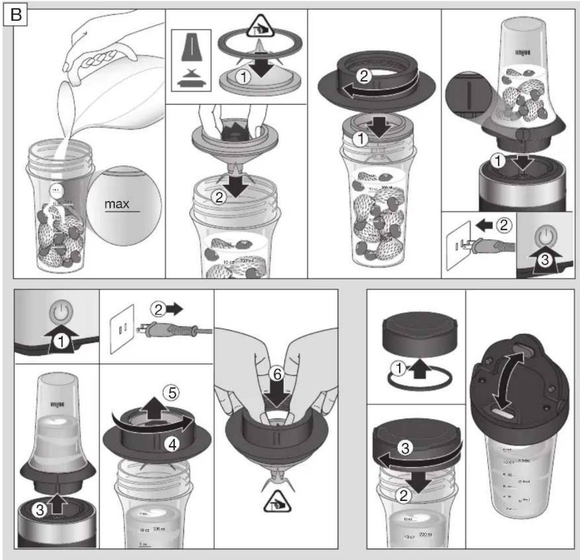 BRAUN PureMix JB7001 - GUARDE ESTAS INSTRUCCIONES - 11