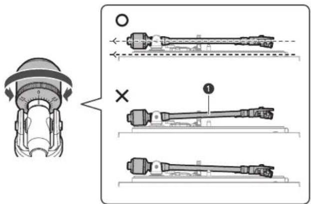 AUDIO TECHNICA ATLP3XBT - Régler l'équilibre du bras de lecture - 2