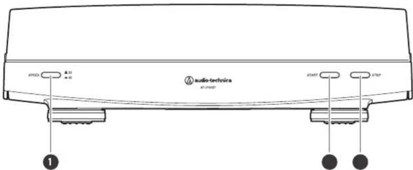 AUDIO TECHNICA ATLP3XBT - Vue avant - 1