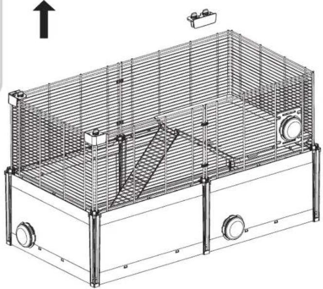 Ferplast Multipla Hamster Roof Extension - 8