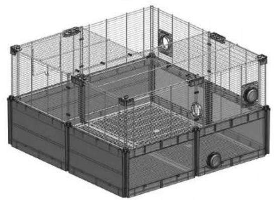 Ferplast Multipla Hamster Roof Extension - 37