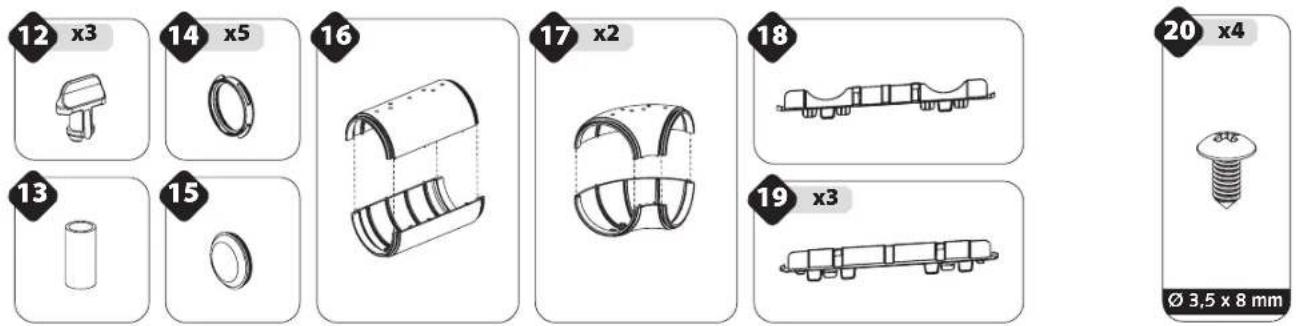 Ferplast Multipla Hamster Roof Extension - 4
