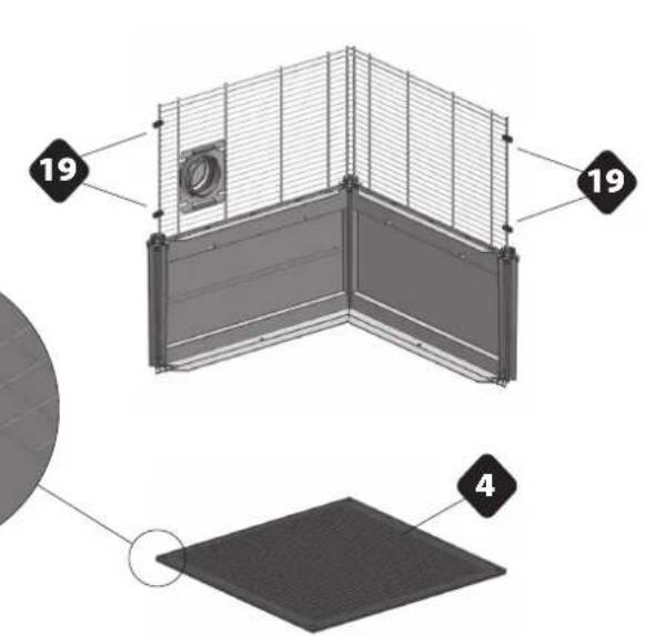 Ferplast Multipla Hamster Base Extension - 51