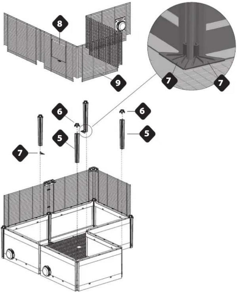 Ferplast Multipla Hamster Base Extension - 37