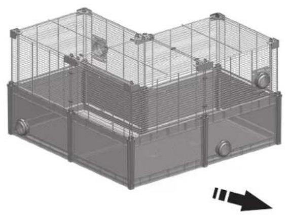 Ferplast Multipla Hamster Base Extension - 47