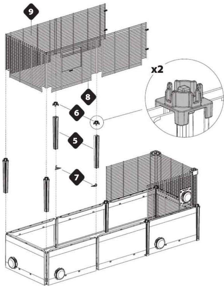Ferplast Multipla Hamster Base Extension - 28