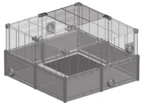 Ferplast Multipla Hamster Base Extension - 45