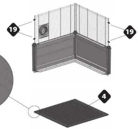 Ferplast Multipla Hamster Base Extension - 49