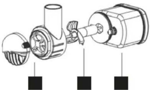 Ferplast Pico Evomag - Circulation Pump 650/180 - 1