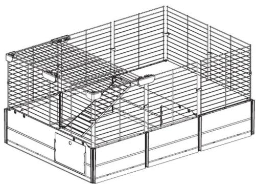 Ferplast Multipla Roof Extension - 17